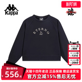百搭圆领针织套头衫 Kappa卡帕女装 简约时尚 新款 K0F82WT21 2025冬季