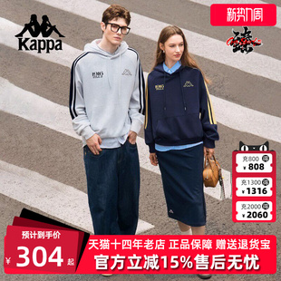 运动泽西风针织套头衫 Kappa卡帕男装 新款 2025秋季 K0FY2MT07D 女装