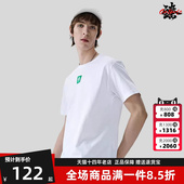 运动休闲圆领纯棉半袖 新款 T恤K0D32TD80 夏季 Kappa卡帕男装