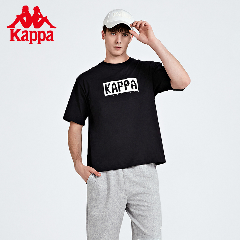 卡帕男运动休闲透气短袖T恤