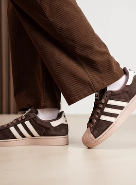 Adidas阿迪达斯三叶草男女同款2026春季新款时尚休闲板鞋IH9314