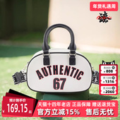 复古休闲时尚 Kappa卡帕女包2024夏季 新款 斜挎包单肩包K0C48BX71