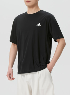 Adidas阿迪达斯男装2026春季新款TR-ES TEE M透气短袖T恤KU8712