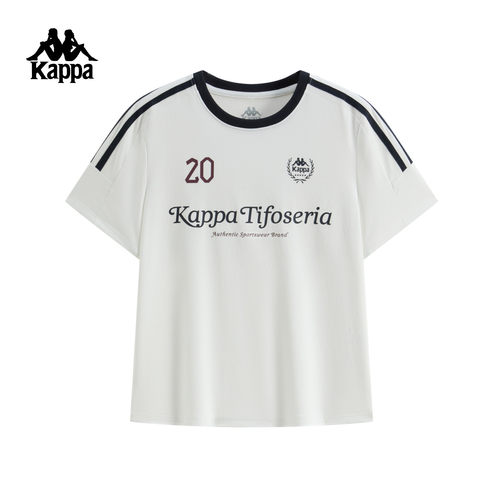 Kappa卡帕女装2026夏季新款时尚百搭透气圆领短袖T恤K0G42TD08