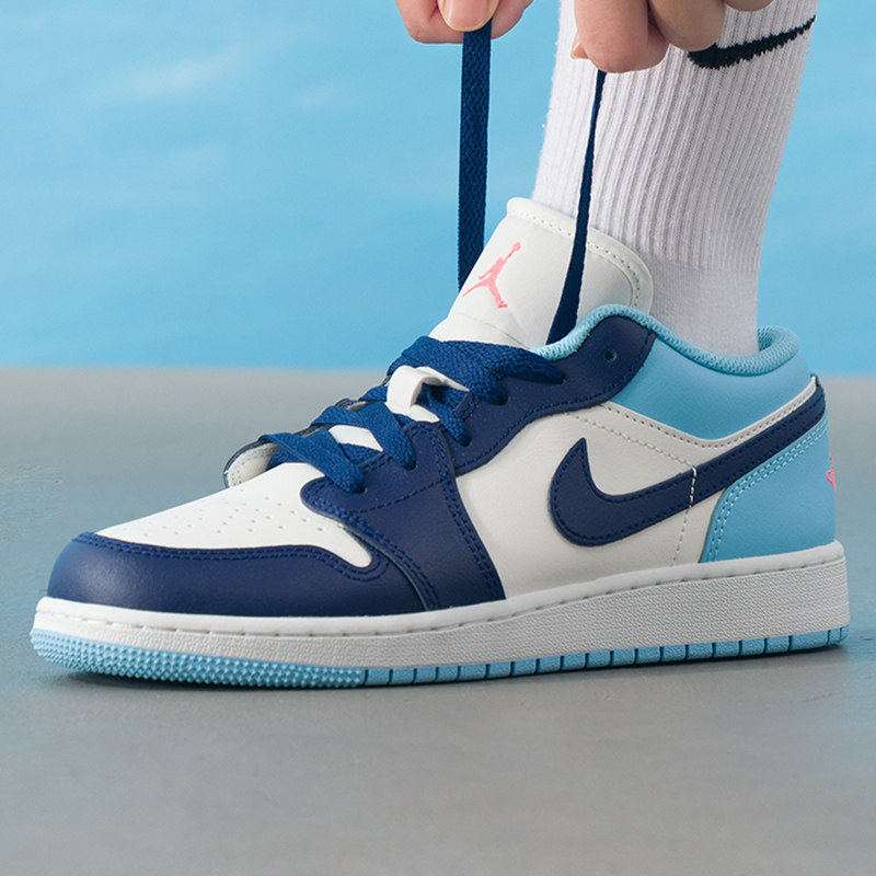 Nike耐克童鞋2025冬季新款AIR JORDAN 1 LOW (GS)篮球鞋553560,运动鞋new,童鞋/青少年鞋,淘宝优惠券,粉丝福利购,淘宝优惠卷