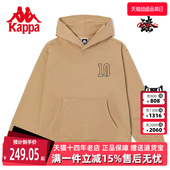 休闲针织长袖 Kappa卡帕套头帽衫 新款 秋季 上衣运动卫衣 男装