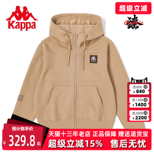 kappa卡帕女装 运动休闲简约舒适连帽外套K0D62MK60 2024夏季 新款