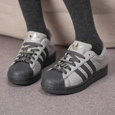 Adidas阿迪达斯三叶草女鞋2026春季新款SUPERSTAR II W板鞋IH1629