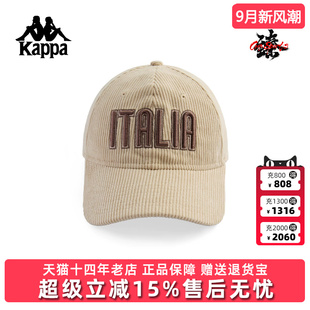 Kappa卡帕男帽女帽2025冬季新款复古时尚休闲百搭棒球帽K0FZ8MB12