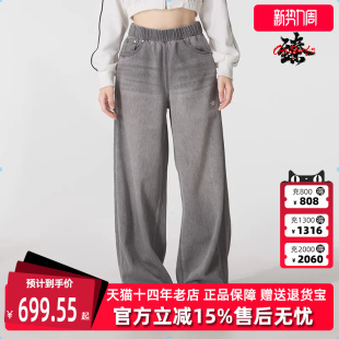 PANT牛仔长裤 Adidas阿迪达斯三叶草女裤 DENIM 新款 KC5839 2025秋季