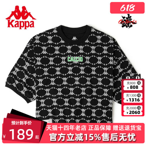 kappa卡帕短袖春季女半袖T恤