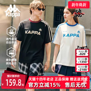 运动休闲百搭短袖 Kappa卡帕男装 新款 2025夏季 T恤K0FX2TD09D 女装