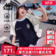 运动休闲简约百搭短袖 新款 T恤K0F42TD16 2025夏季 Kappa卡帕女装