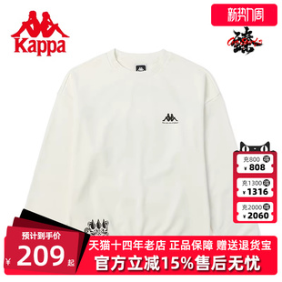 运动休闲卫衣K0CY2WT30P 新款 Kappa卡帕情侣男女套头衫 秋季