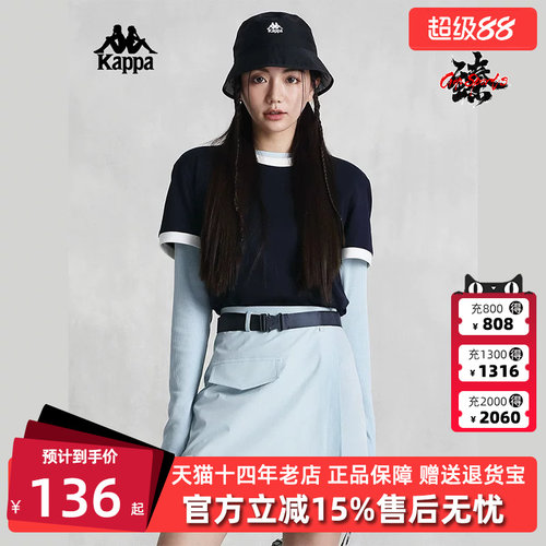 卡帕Kappa女子短袖T恤
