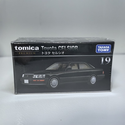 TOMY 多美卡TOMICA 合金车 PREMIUM 黑盒  TP19 丰田 Celsio