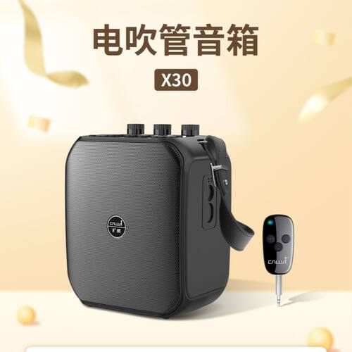扩威X30PRO便携手提蓝牙音箱健身教学促销电吹管二胡高配双无线