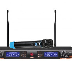 力奇LM-660U无线一拖二手持会议话筒