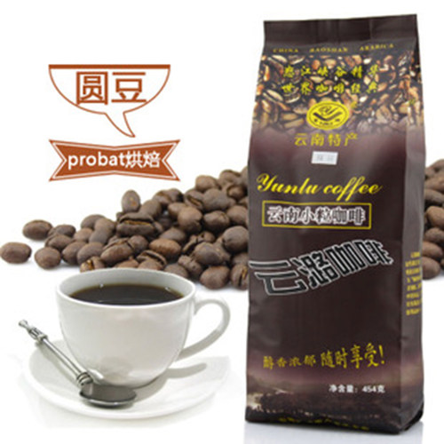 云南有机圆豆稀少优质454克咖啡