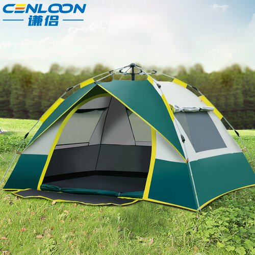 谦侣全自动速开双人露营帐篷