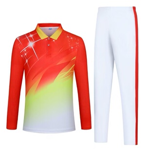 中国国家队运动t恤奥运会长袖套装教练服体育生训练服团体国服25