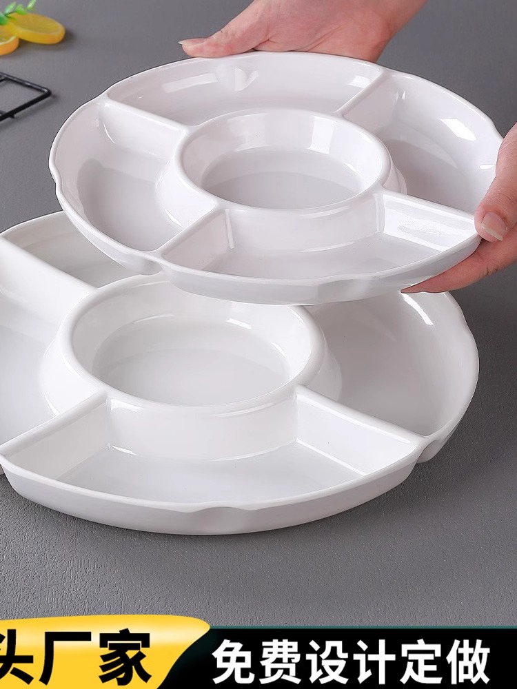 博美干果盘密胺大众圆形