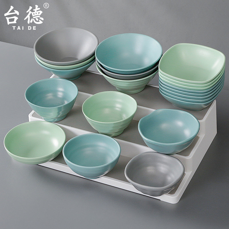 北欧密胺餐具小碗商用餐厅饭店饭碗火锅米饭调料碗小汤碗料碗