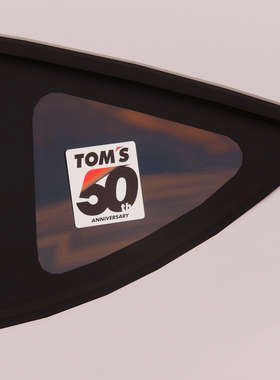适用于TOM'S 50周年丰田JDM车身反光贴纸