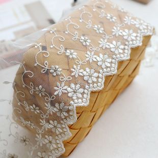 旗袍 cosplay洋装 新欧式 宫廷风金线网纱刺绣蕾丝花边辅料复古韩版