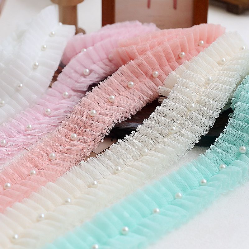 单层百褶立体礼服海浪设计师花边图片