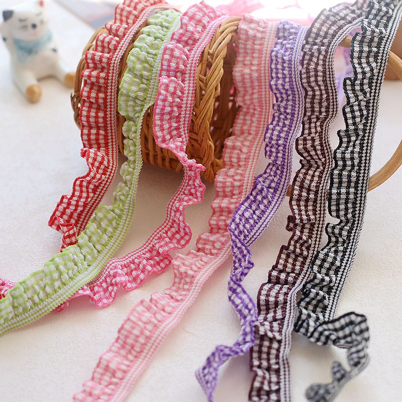 花边辅料 夏季弹力多款涤纶刺绣 蕾丝项链DIY手工洛丽塔风格简约