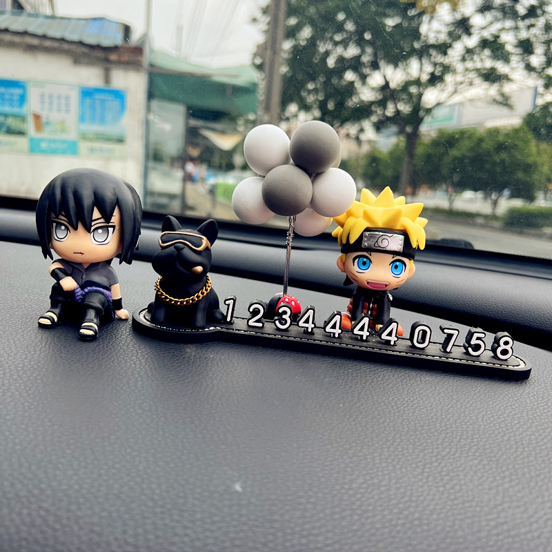 火影忍者汽车零时停车牌卡通好看