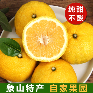 象山青应季 新鲜水果日本春香橘柚清甜爽口黄金贡柚产地发 包邮 顺丰
