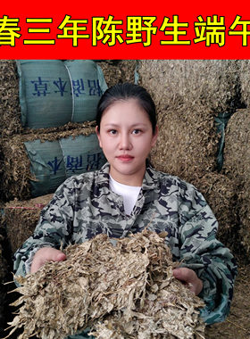 蕲春陈三年野生纯艾叶泡脚泡澡