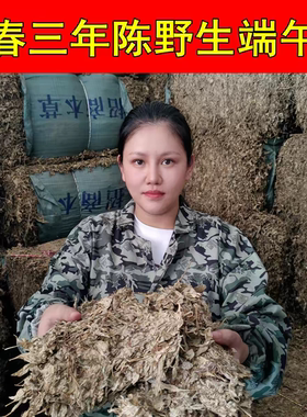 蕲春陈三年野生纯艾叶泡脚泡澡