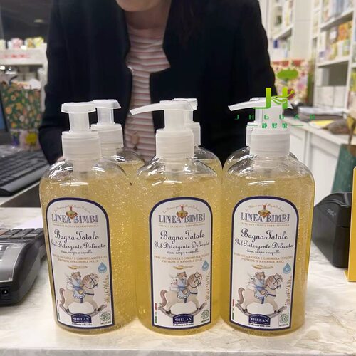 意大利 HELAN 有机宝宝儿童甘菊沐浴洗发露 500ml 洗澡洗头