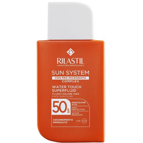 新品 意大利Rilastil 水润超轻盈防晒乳50ml  sfp50 防水