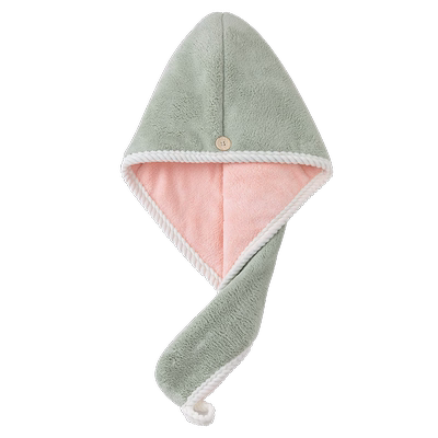 【天猫榜单】双层干发帽珊瑚绒