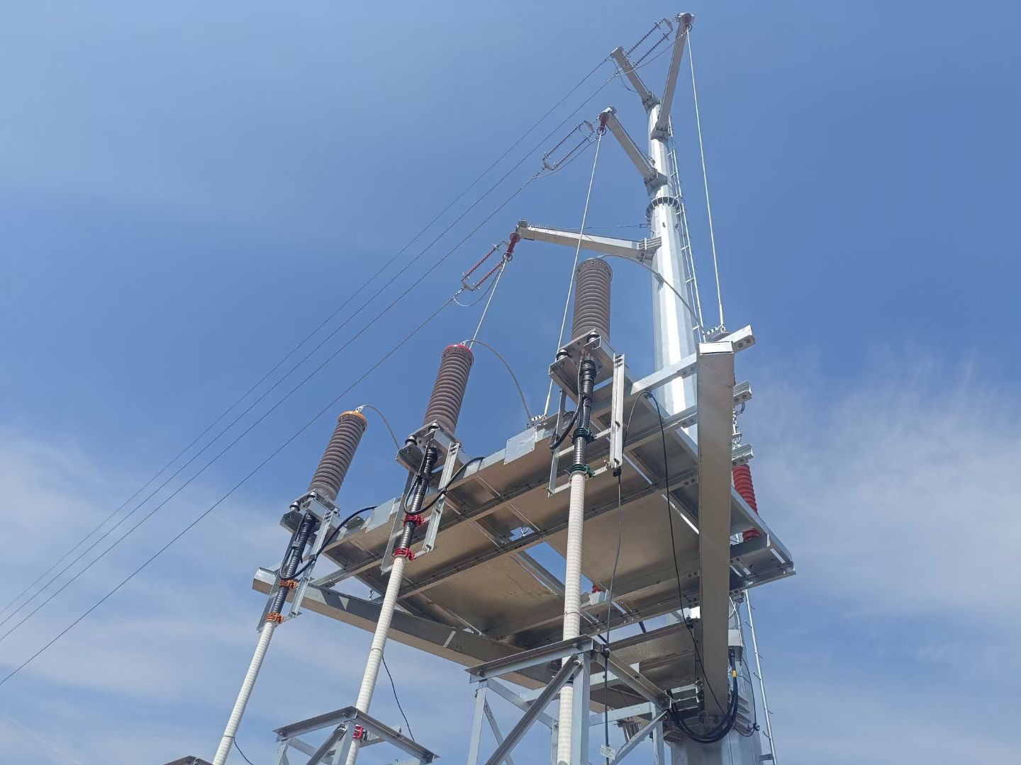 沃尔电缆附件 110kv 220kv 复合套管 超高压电缆头