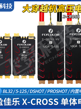 飞盈佳乐HV3大穿越高压无刷电调BL32航模飞机60/80/120/160A/12S