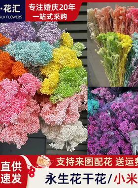 永生花保鲜花爆款小米花婚庆香薰浮游花拍摄道具diy辅材花材