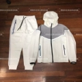White and Gray Suit