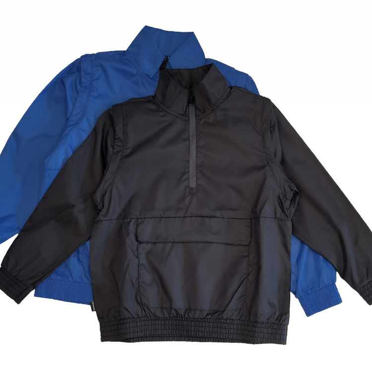 春秋新款美国潮牌运动休闲男童外套中大童上衣立领套头半拉链