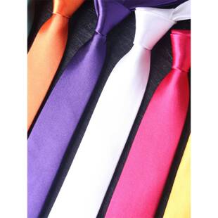 免打拉链领带男正装易拉得懒人领带女学院风职业酒藏青黑白色领带