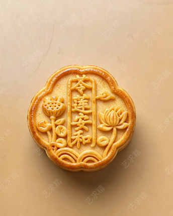 2026年新款艺求精月饼模具手压模广式桃山皮冰皮绿豆糕