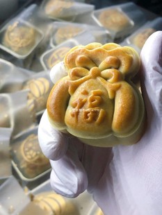 艺求精经典 家用不沾糕点模具 福袋高端手压式 月饼模具立体中式