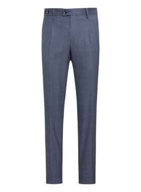 九1ABF213 20812 品牌西裤羊毛料男装春秋季新品商务男直筒休闲裤