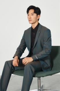 套装 Q1QXF062SA 西装 休闲商务男士 西服 Q1CXF061SA利家新款