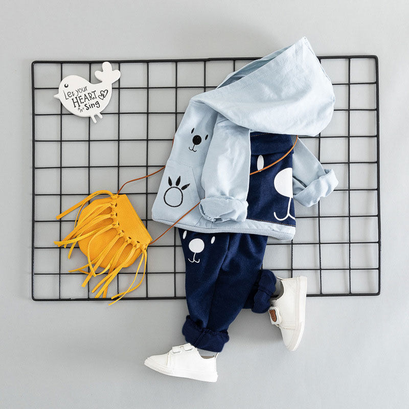 男童套装婴儿童春秋男宝宝衣服帅气休闲春季童装一岁半运动潮男孩