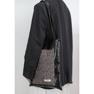 Upgranule 花卉世界  小众设计师单肩包原创环保pu通勤包